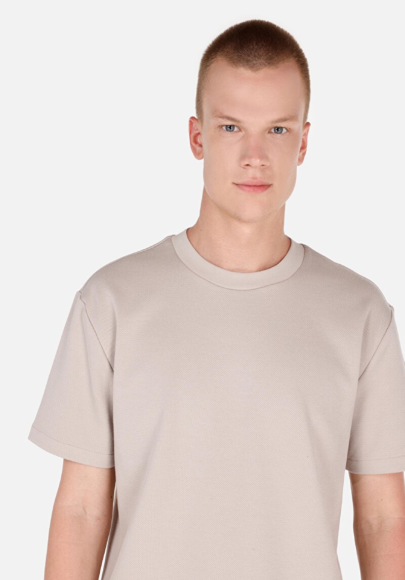 Показати інформацію про Футболка З Коротким Рукавом Чоловіча Сіра  Cl1069875