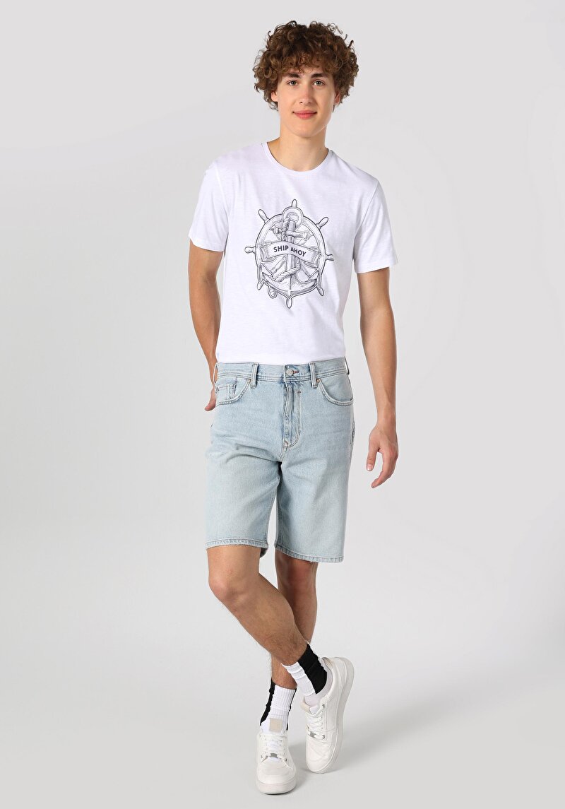 Зображення 070 Odin Шорти Чоловічі Блакитні  Cl1063595