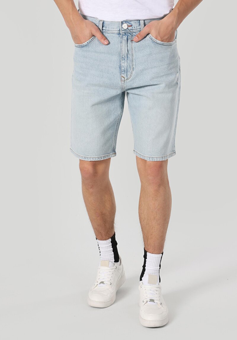 Показати інформацію про 070 Odin Шорти Чоловічі Блакитні  Cl1063595