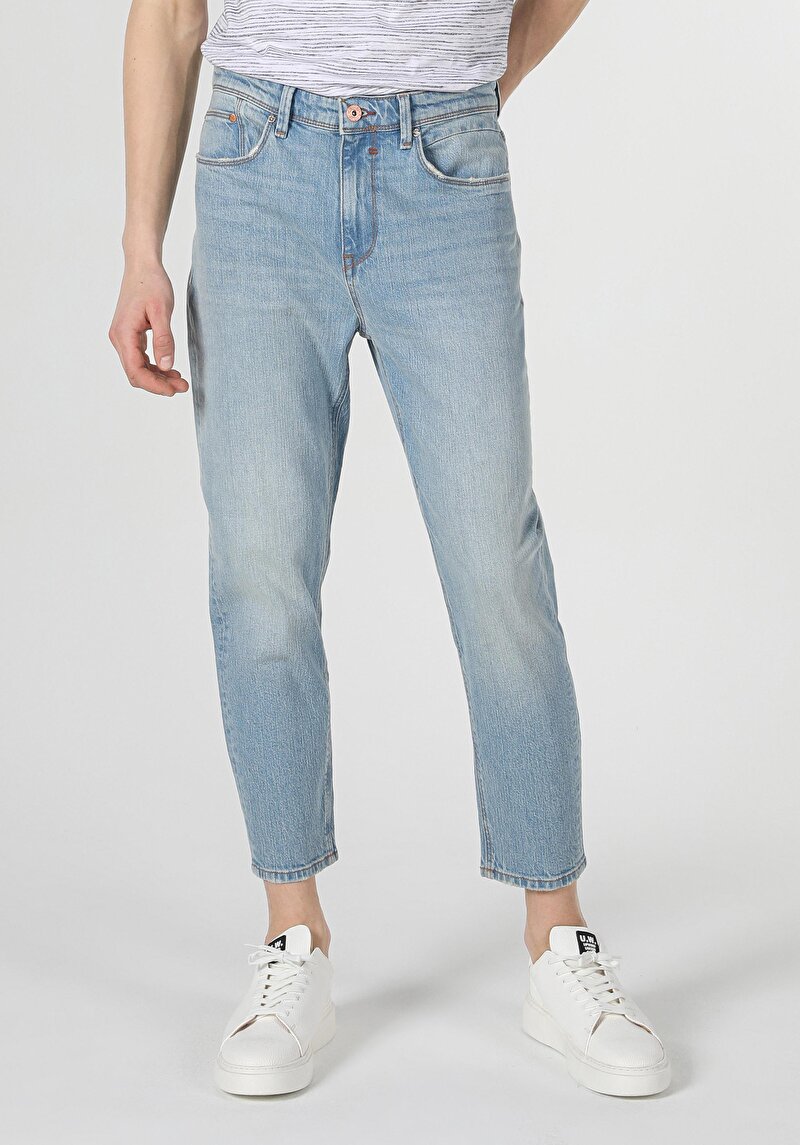 Показати інформацію про 039 Lucas Джинси Чоловічі Блакитні  Cl1059277