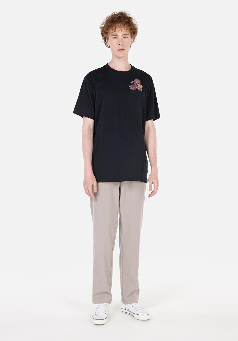 Показати інформацію про Футболка З Коротким Рукавом Чоловіча Синя  Cl1069877