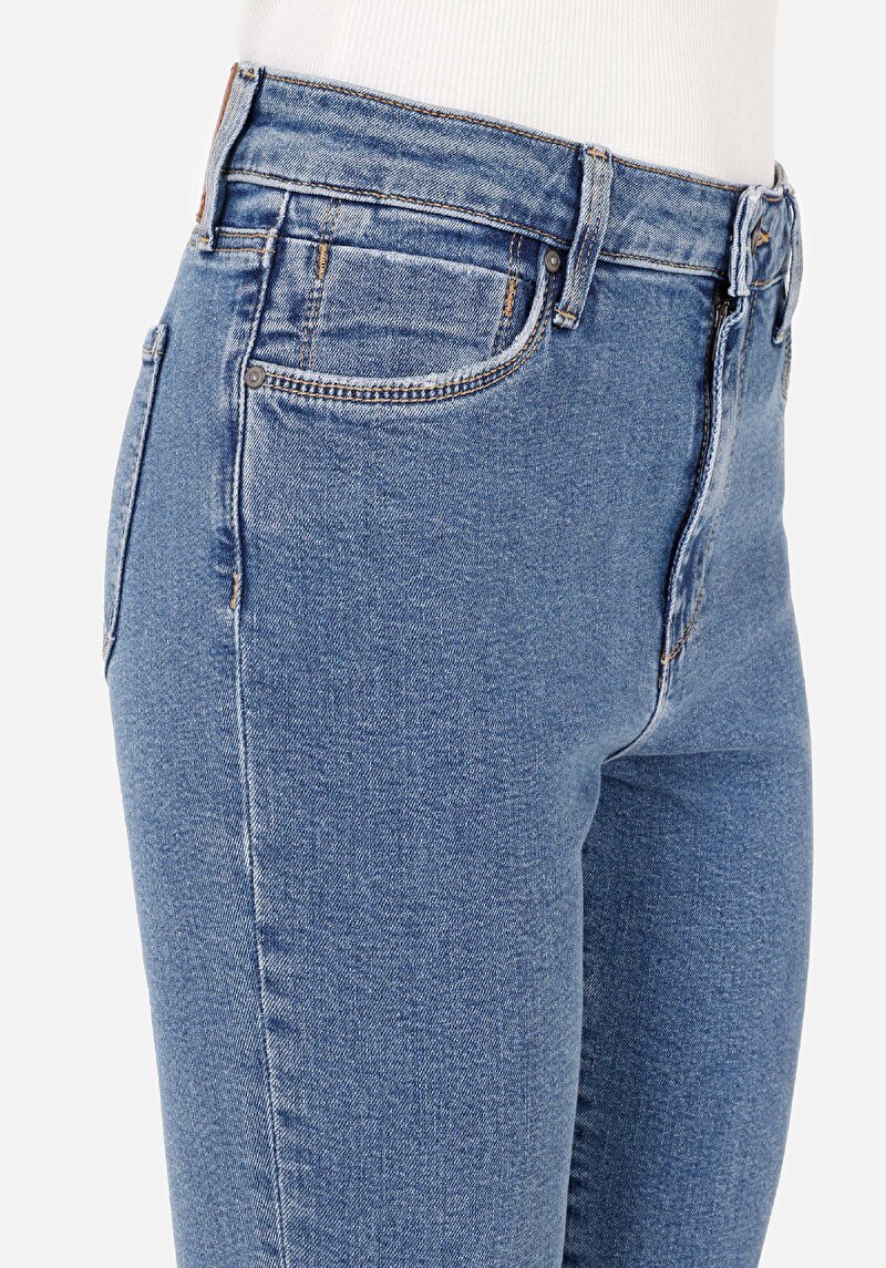 Показати інформацію про 759 Lara Джинси Жіночі Блакитні  Cl1070660