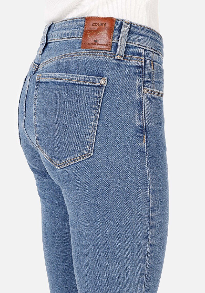 Показати інформацію про 759 Lara Джинси Жіночі Блакитні  Cl1070660