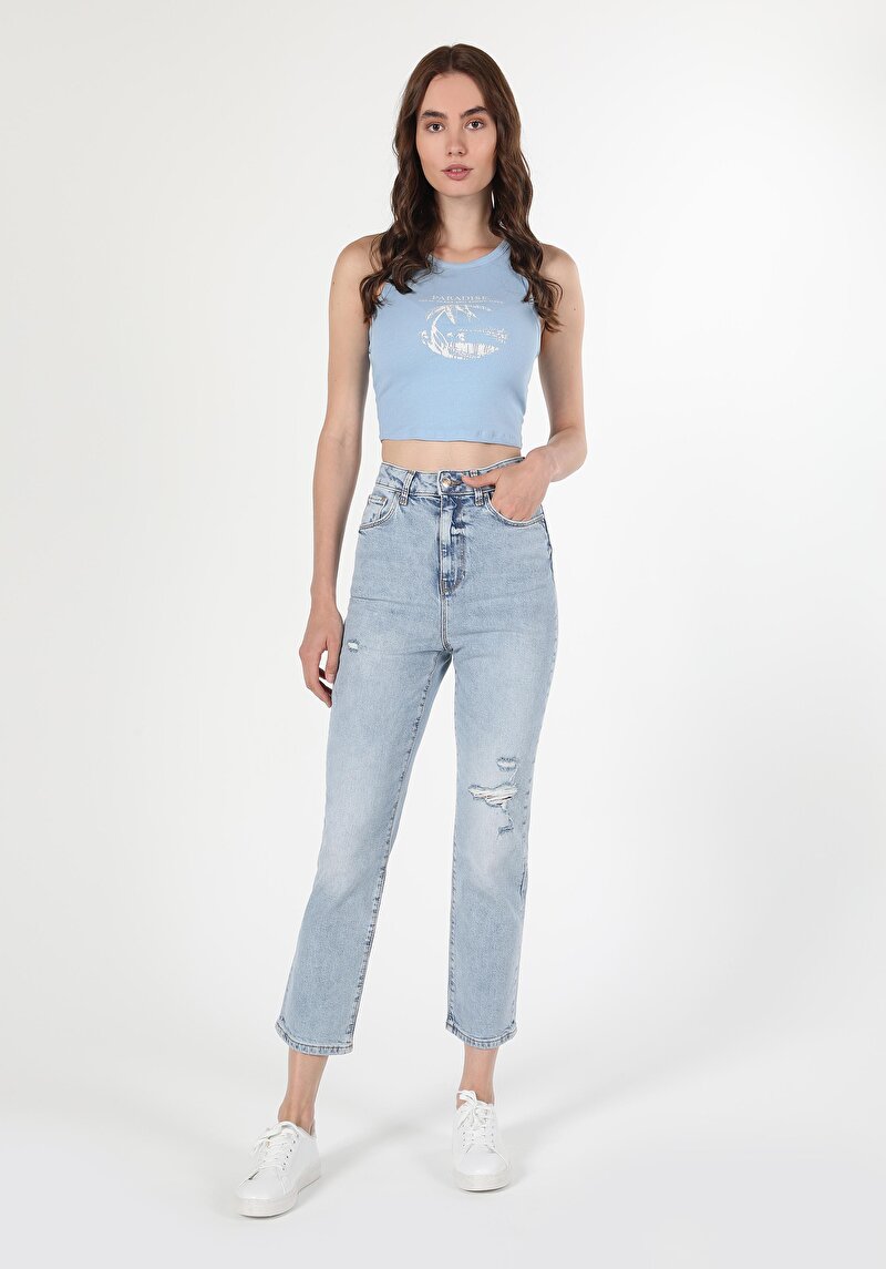 Зображення 884 Lauren Джинси Жіночі  Прямого Крою Cl1059293