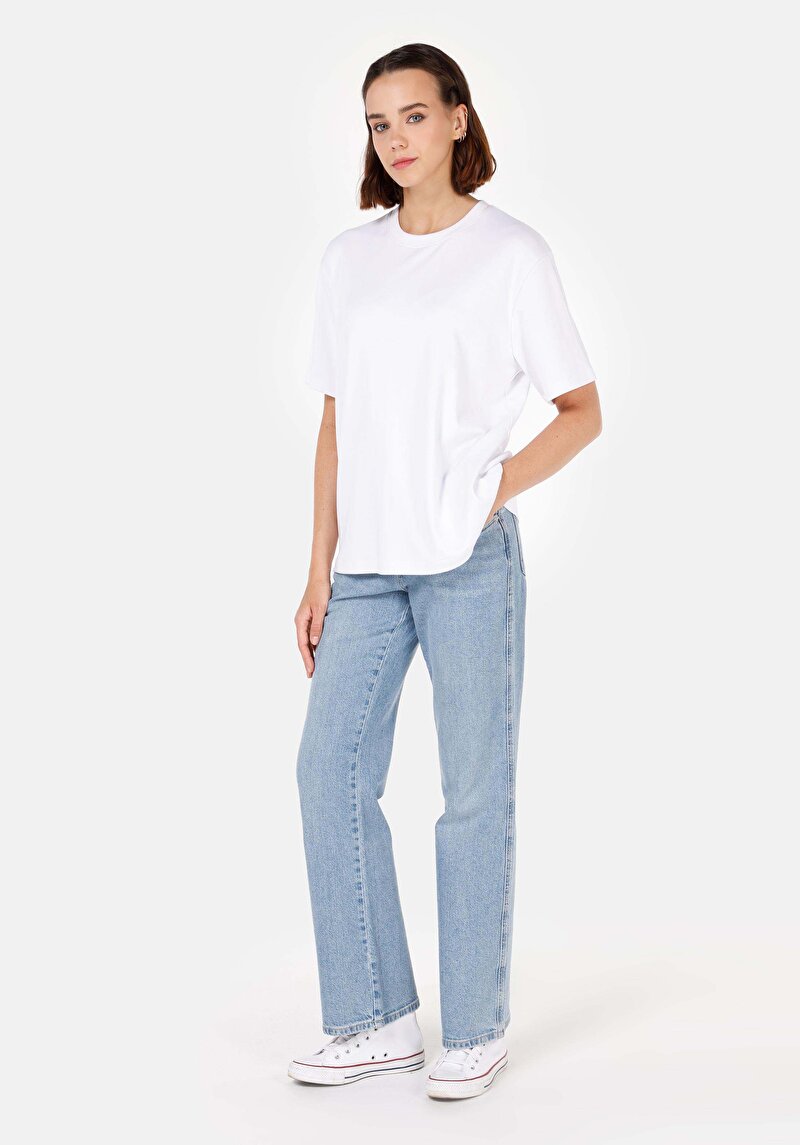 Показати інформацію про 786 Carlen Джинси Жіночі Блакитні Класичного Крою Cl1070664