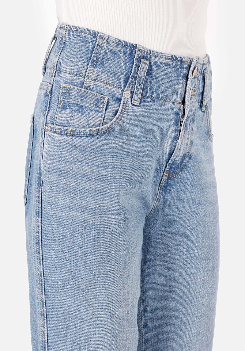 Показати інформацію про 786 Carlen Джинси Жіночі Блакитні Класичного Крою Cl1070664