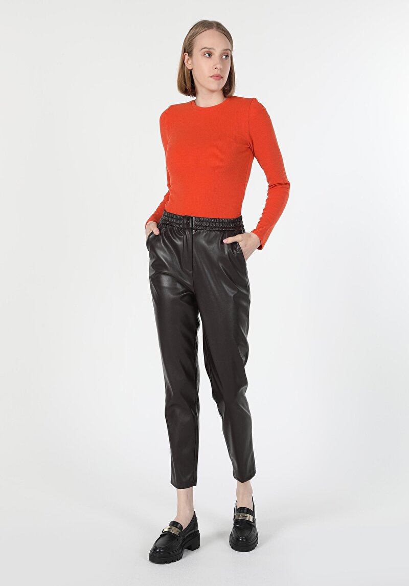 Зображення Брюки Жіночі Коричневі Cl1060549