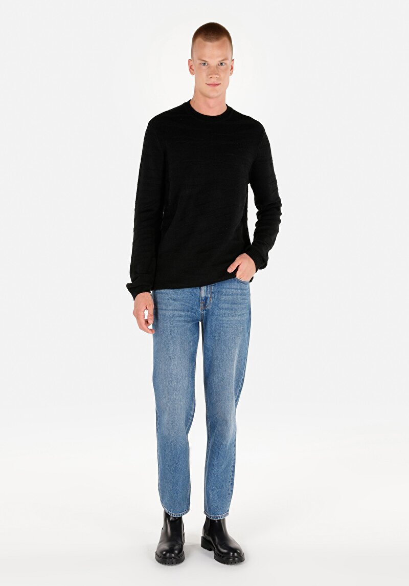 Показати інформацію про Светр Чоловічий Чорний  Cl1069901