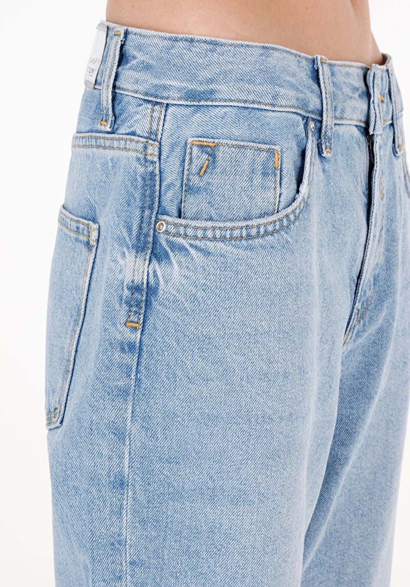 Показати інформацію про 893 Julia Джинси Жіночі Блакитні Бойфренди Cl1070689