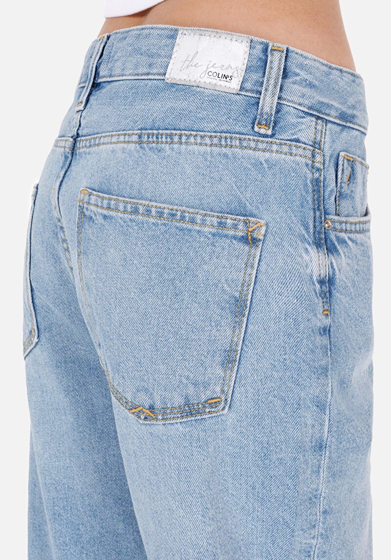 Показати інформацію про 893 Julia Джинси Жіночі Блакитні Бойфренди Cl1070689