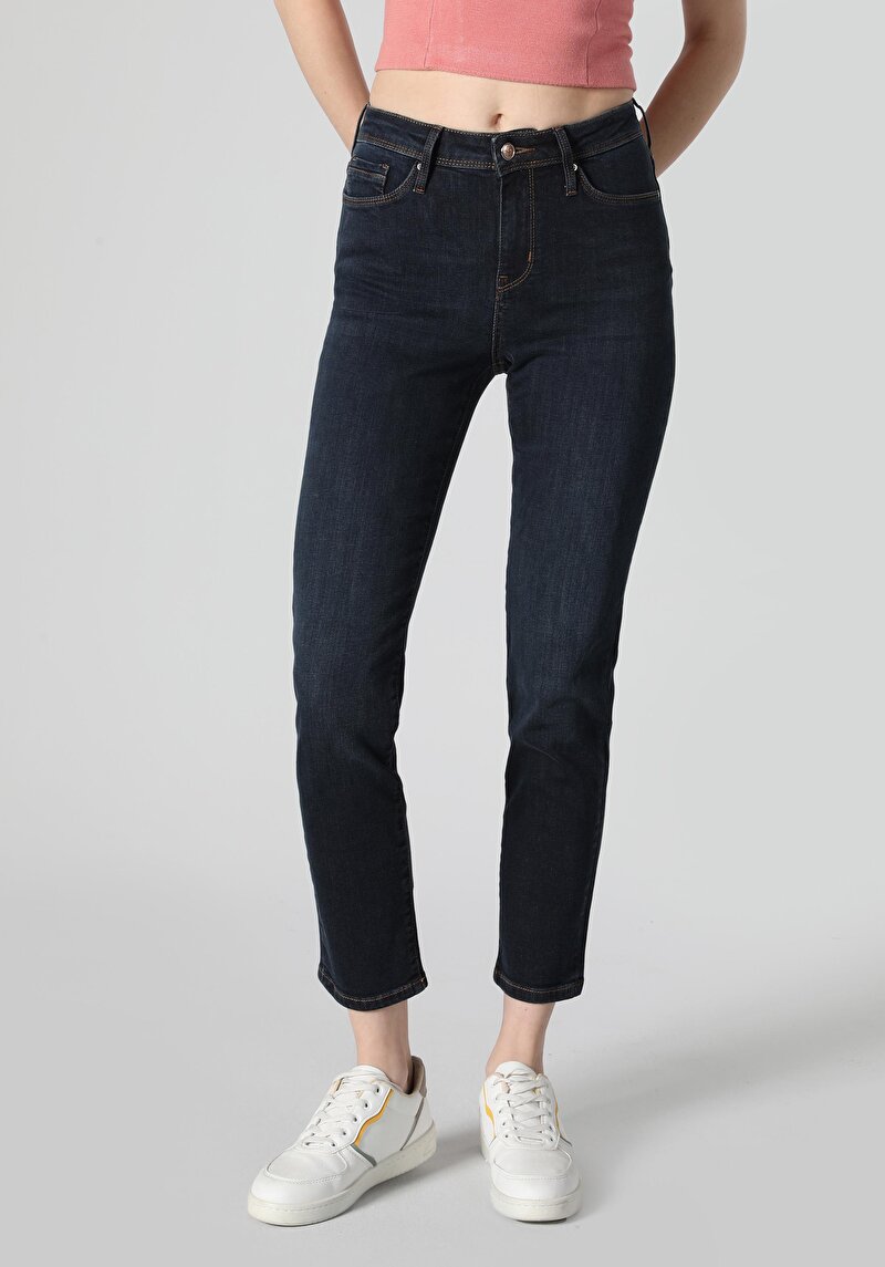 Зображення 703 Carla Джинси Жіночі Вузького Крою Cl1062187