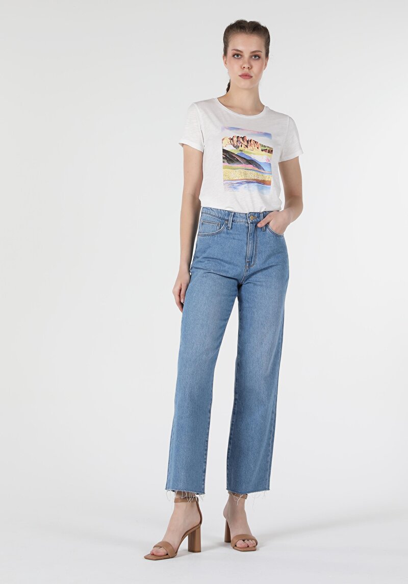 Зображення Футболка З Коротким Рукавом Жіноча Біла  Cl1057337