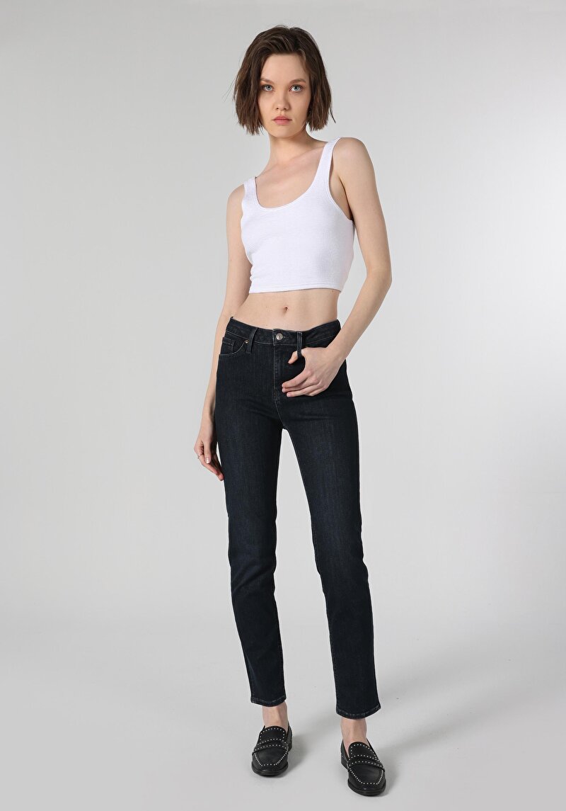 Зображення 703 Carla Джинси Жіночі Вузького Крою Cl1062189