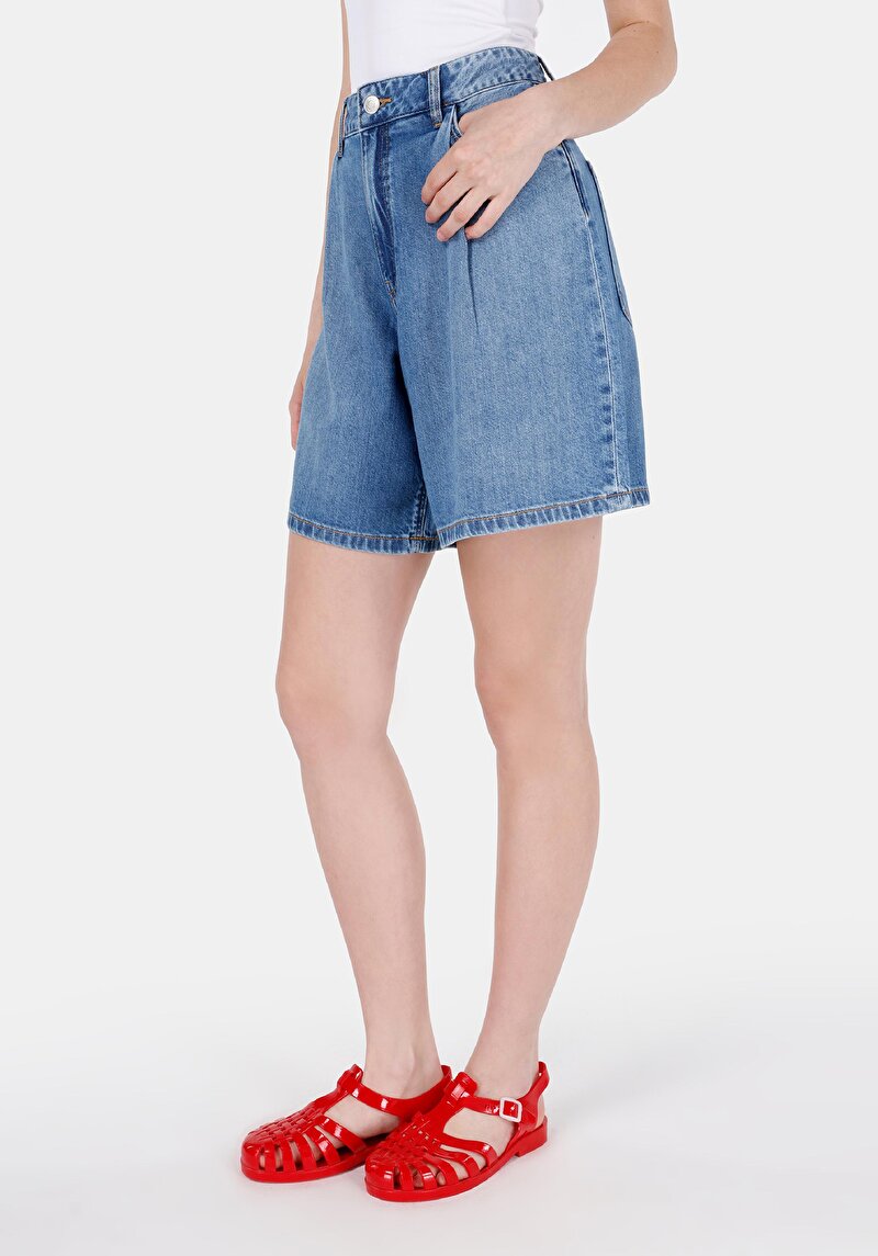 Зображення Шорти Жіночі Блакитні Cl1068618