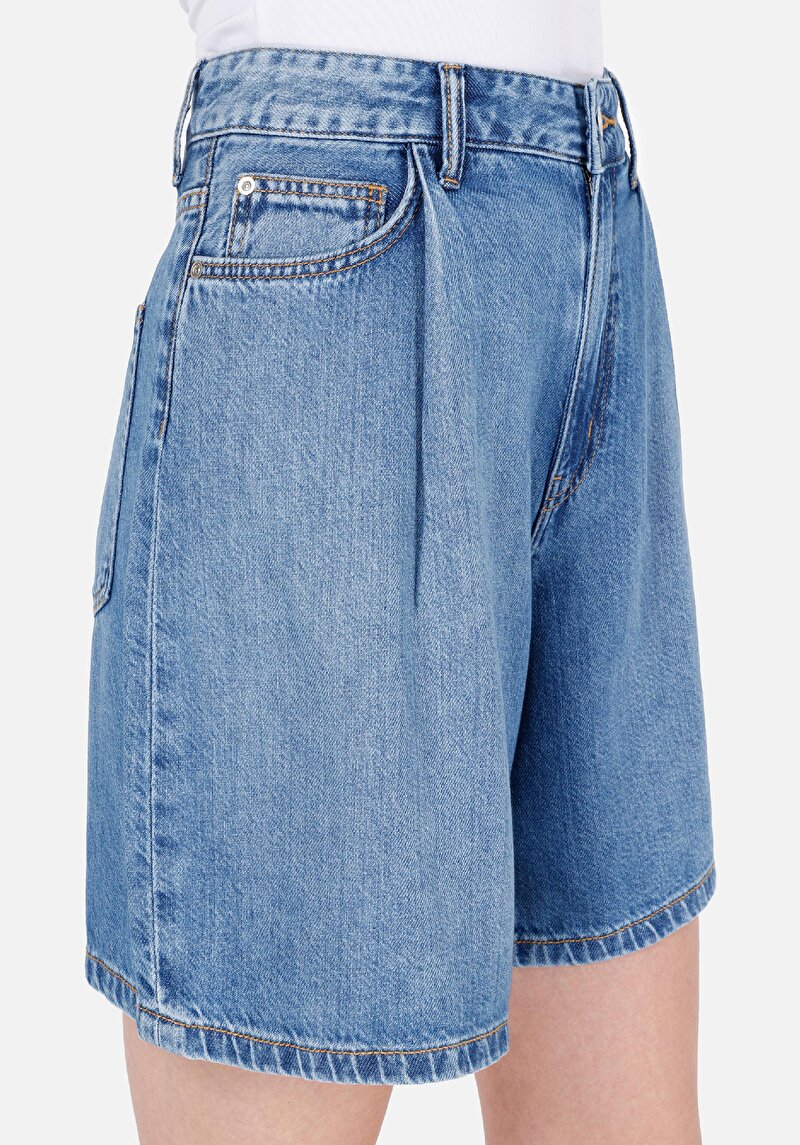 Показати інформацію про Шорти Жіночі Блакитні  Cl1068618