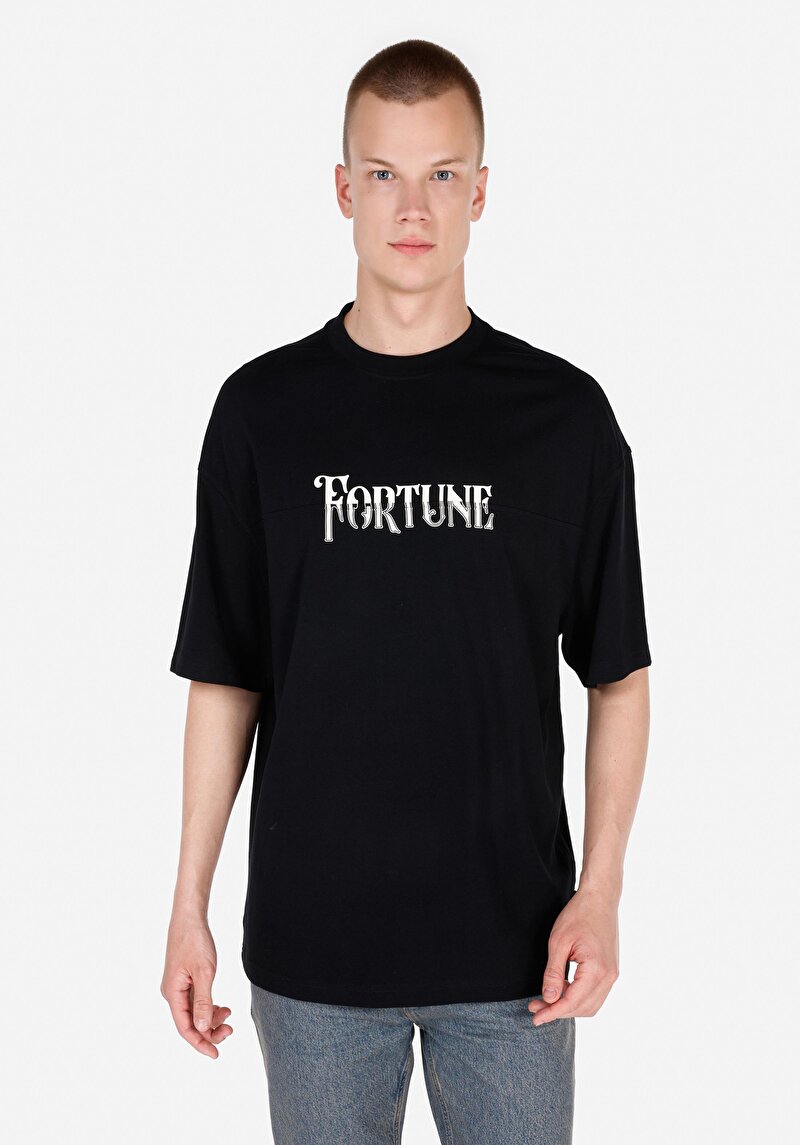 Зображення Футболка З Коротким Рукавом Чоловіча Чорна  Cl1069932