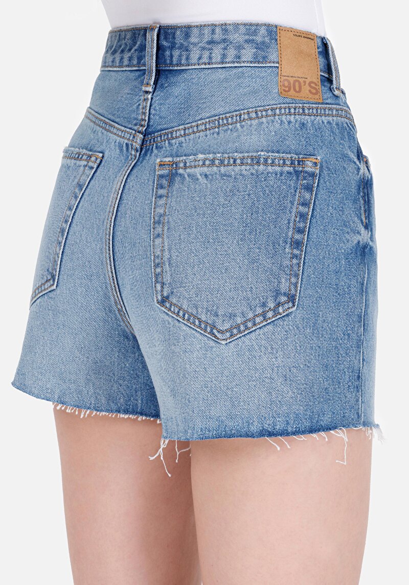 Показати інформацію про Шорти Жіночі Блакитні  Cl1068621