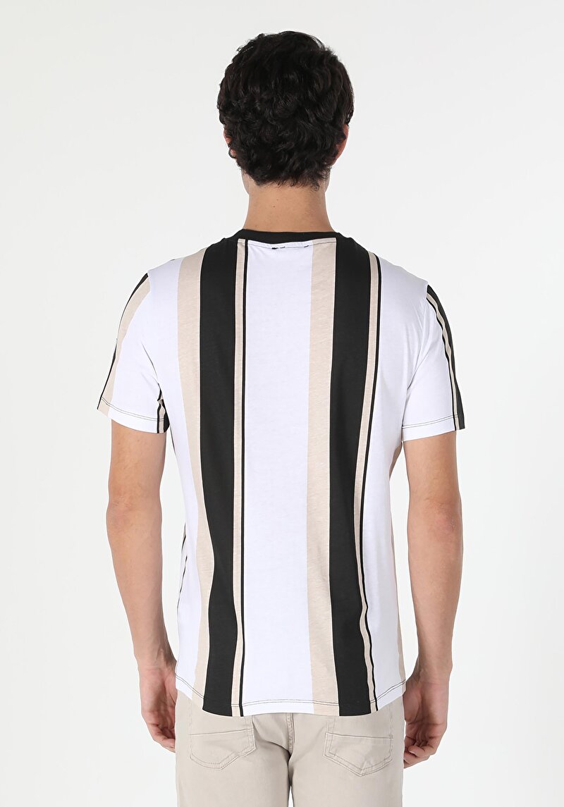 Показати інформацію про Футболка З Коротким Рукавом Чоловіча Біла  Cl1057499