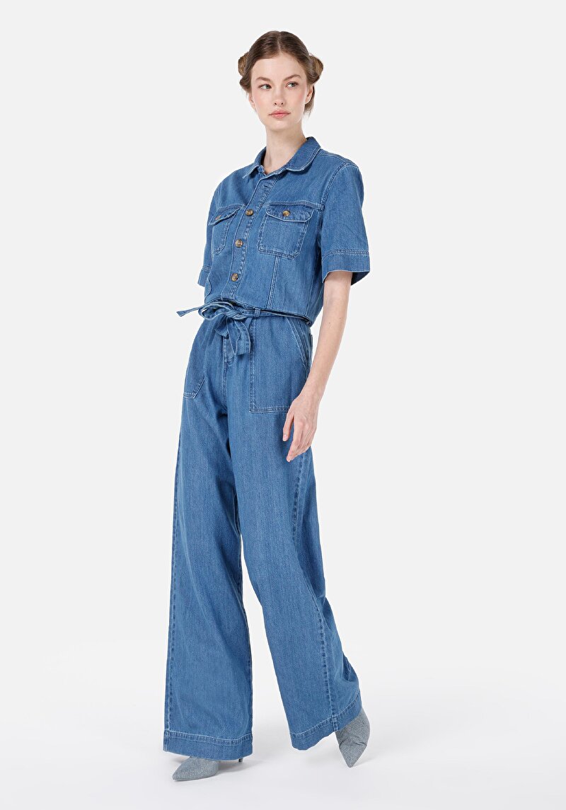 Зображення Комбінезон Жіночий Блакитний  Cl1068654