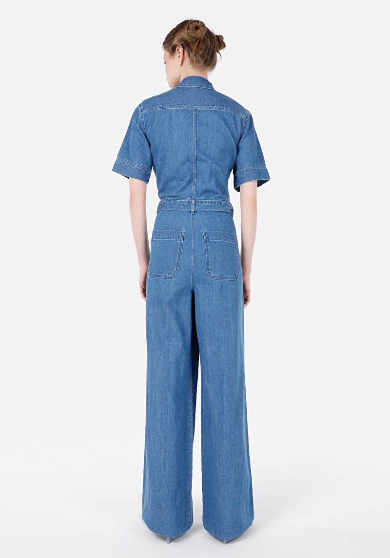 Показати інформацію про Комбінезон Жіночий Блакитний  Cl1068654