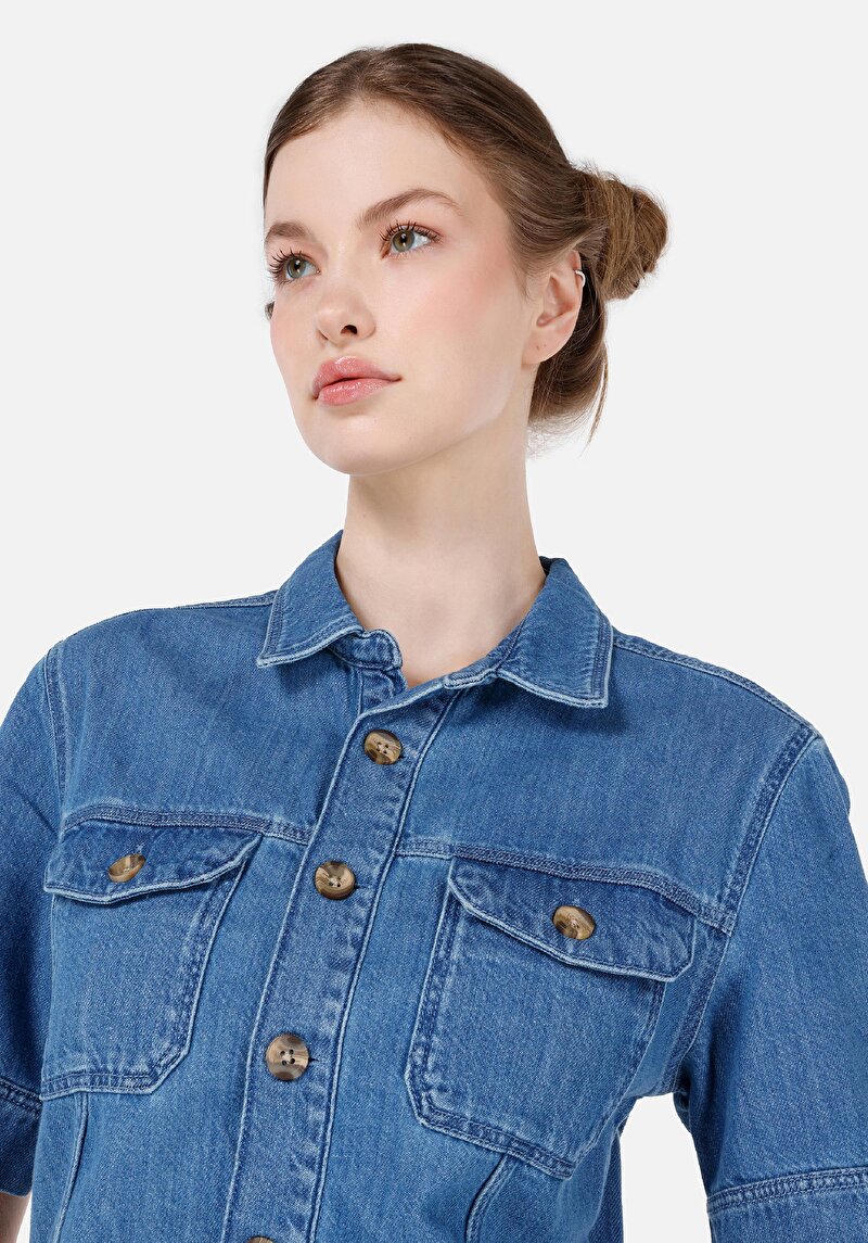 Показати інформацію про Комбінезон Жіночий Блакитний  Cl1068654