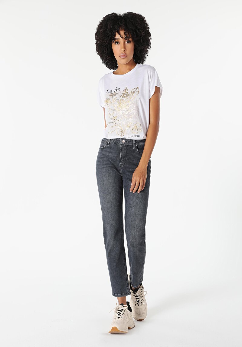 Зображення Футболка З Коротким Рукавом Жіноча Біла  Cl1060610