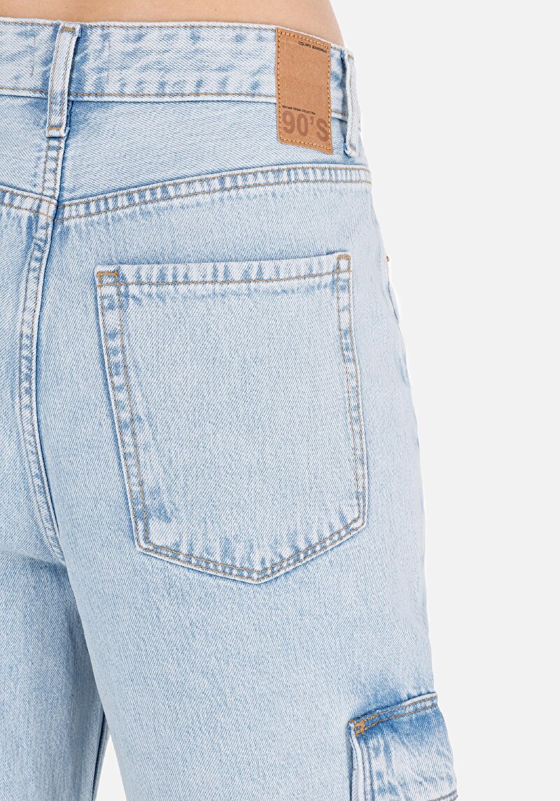 Показати інформацію про 991 Aster Джинси Жіночі Блакитні  Cl1069983