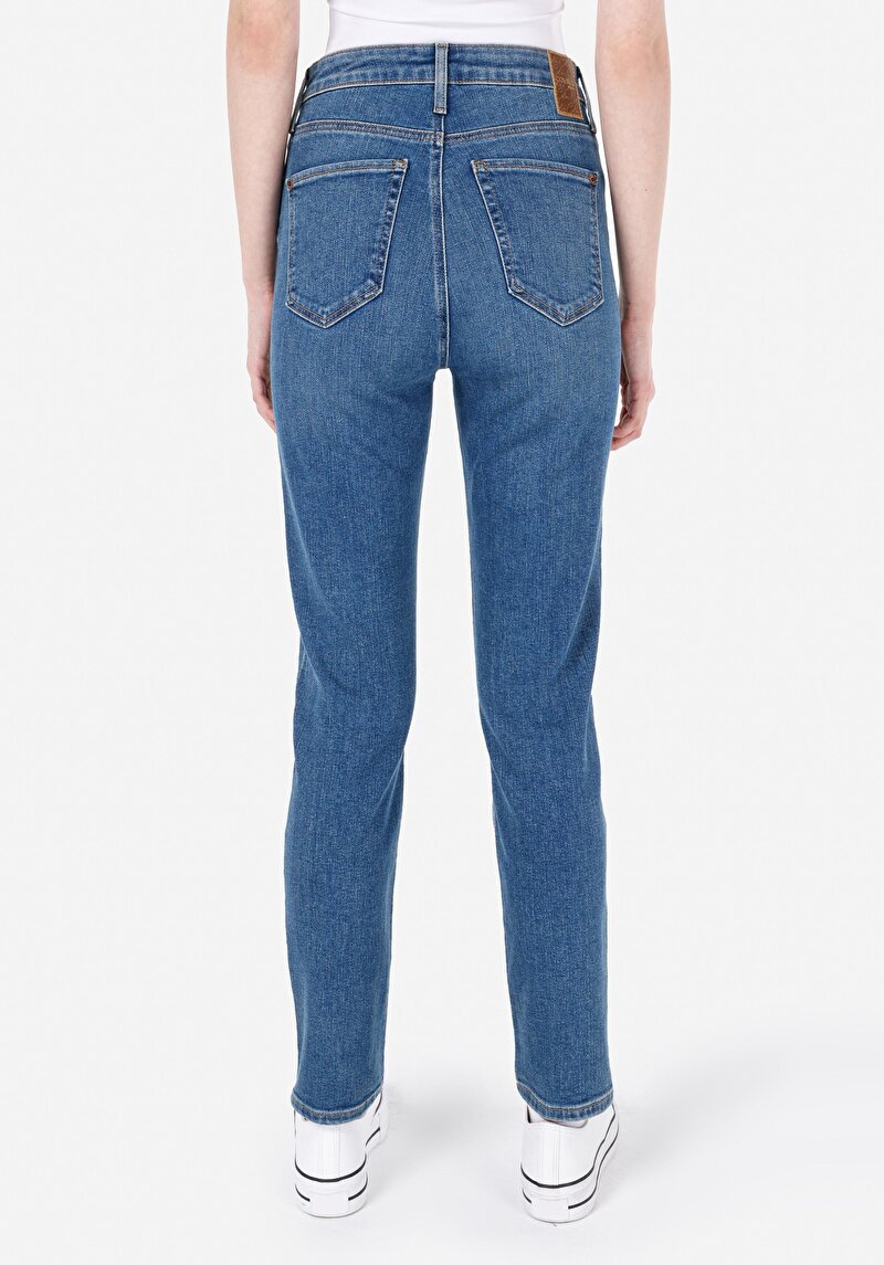 Зображення 703 Carla Джинси Жіночі Сині Вузького Крою Cl1068681