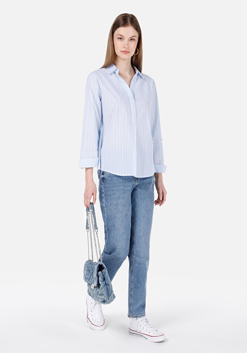 Показати інформацію про 896  Maria Джинси Жіночі Блакитні  Cl1068689