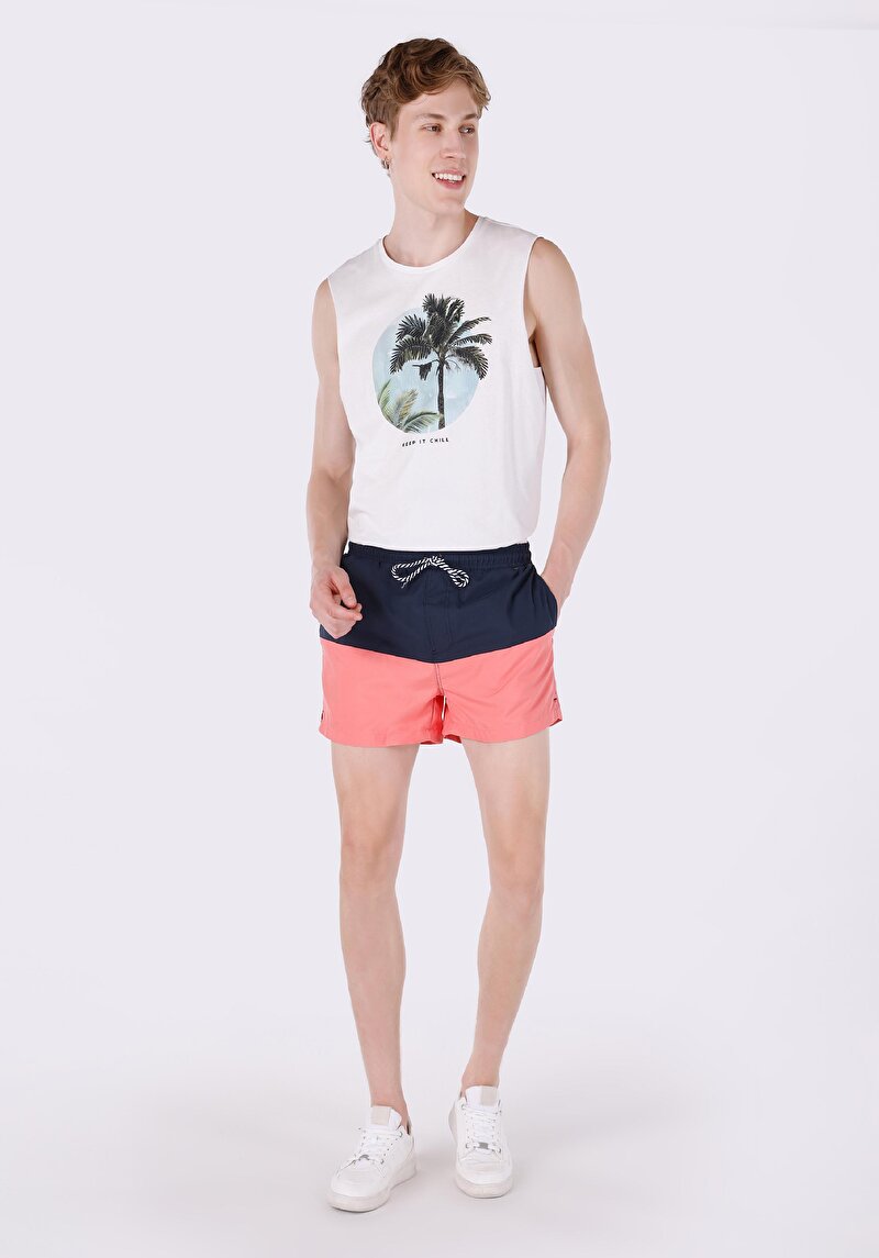 Зображення Шорти Пляжні Чоловічі Червоні  Cl1064120