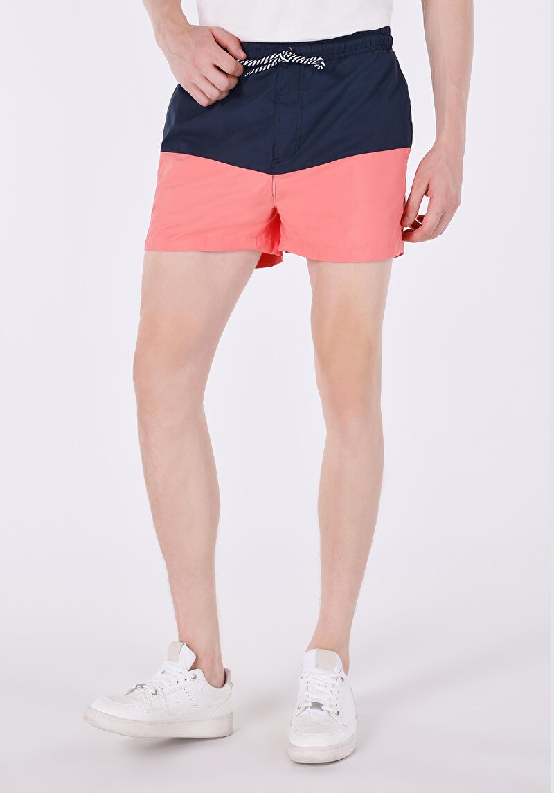 Показати інформацію про Шорти Пляжні Чоловічі Червоні  Cl1064120