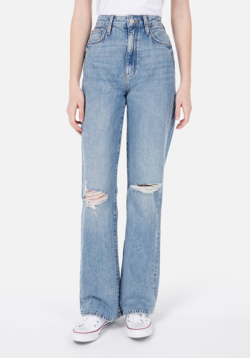 Зображення 900 Laris Джинси Жіночі Блакитні Класичного Крою Cl1068691