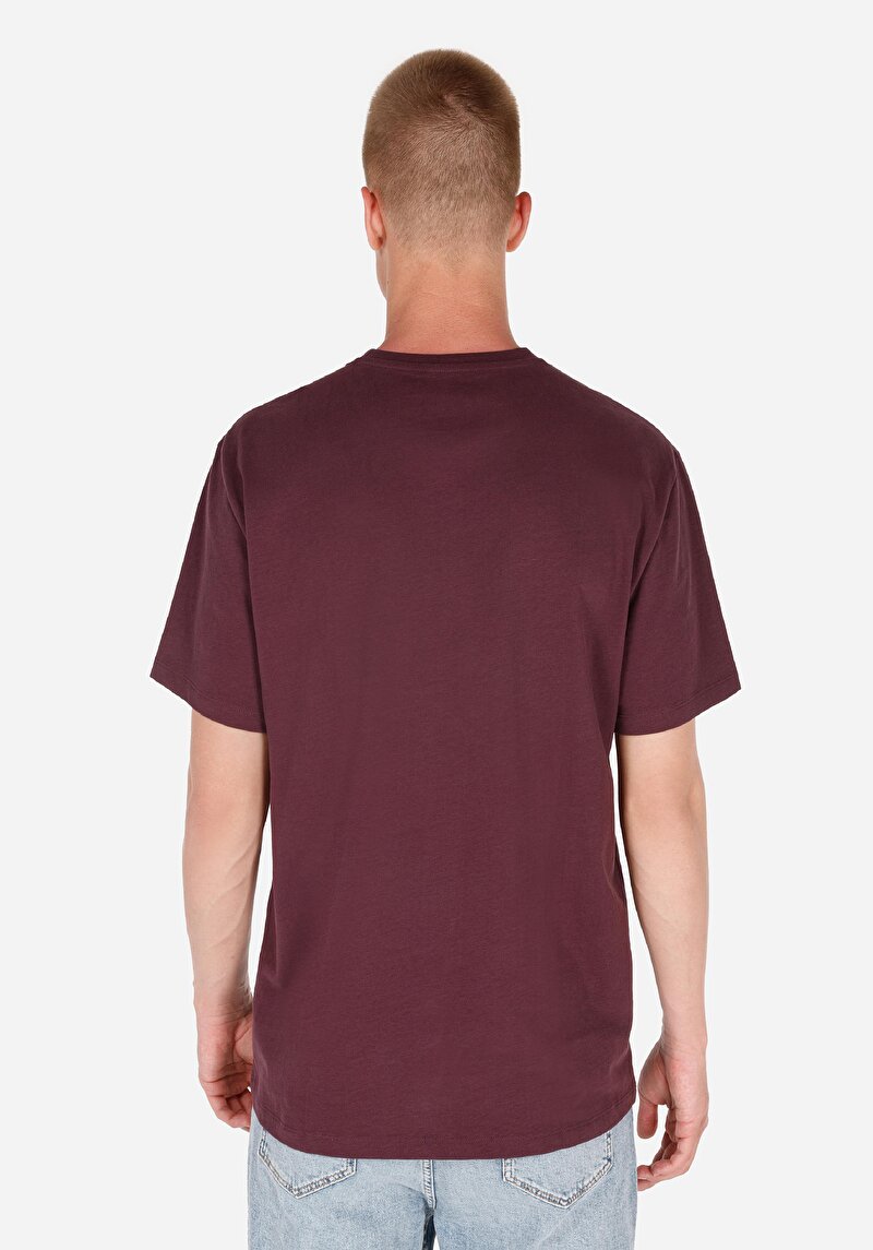 Зображення Футболка З Коротким Рукавом Чоловіча Фіолетова Cl1070047