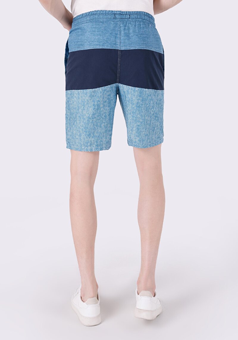 Зображення Шорти Пляжні Чоловічі Блакитні Cl1064121