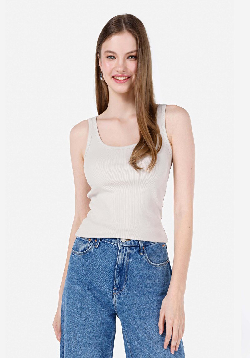 Зображення Майка Жіноча Бежева  Cl1068709