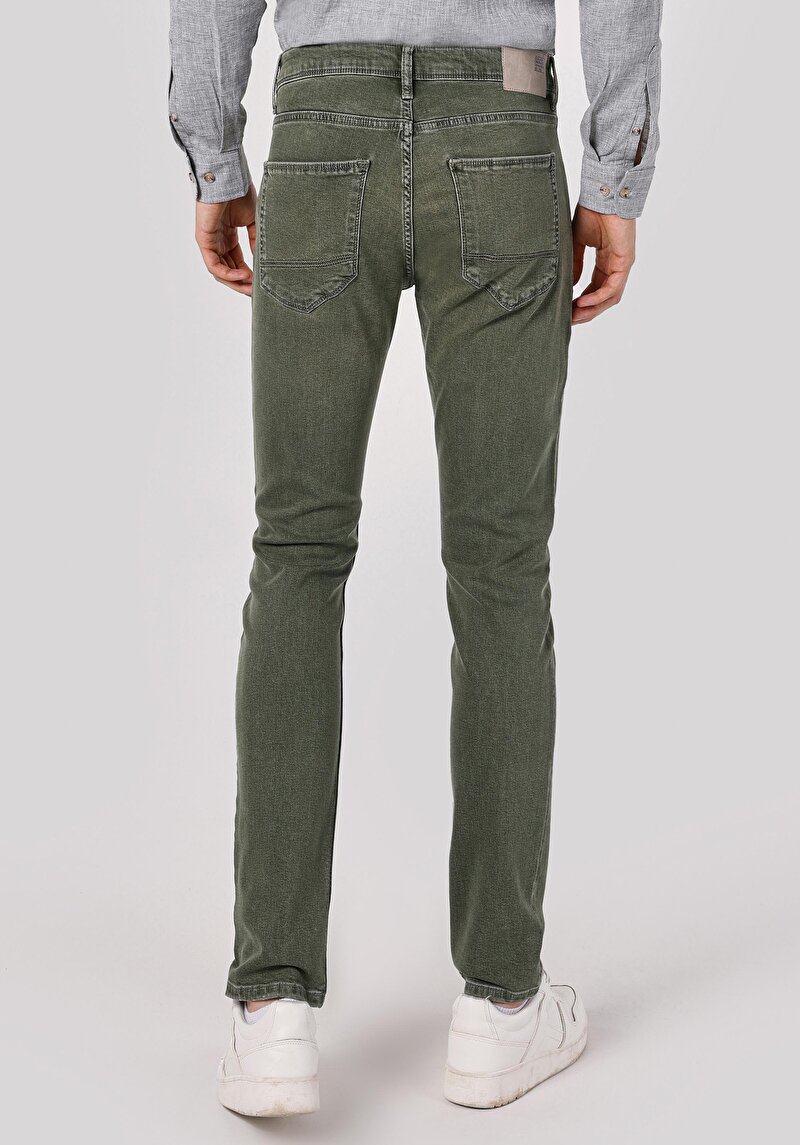 Зображення 044 Karl Джинси Чоловічі Блакитні Прямого Крою Cl1064367