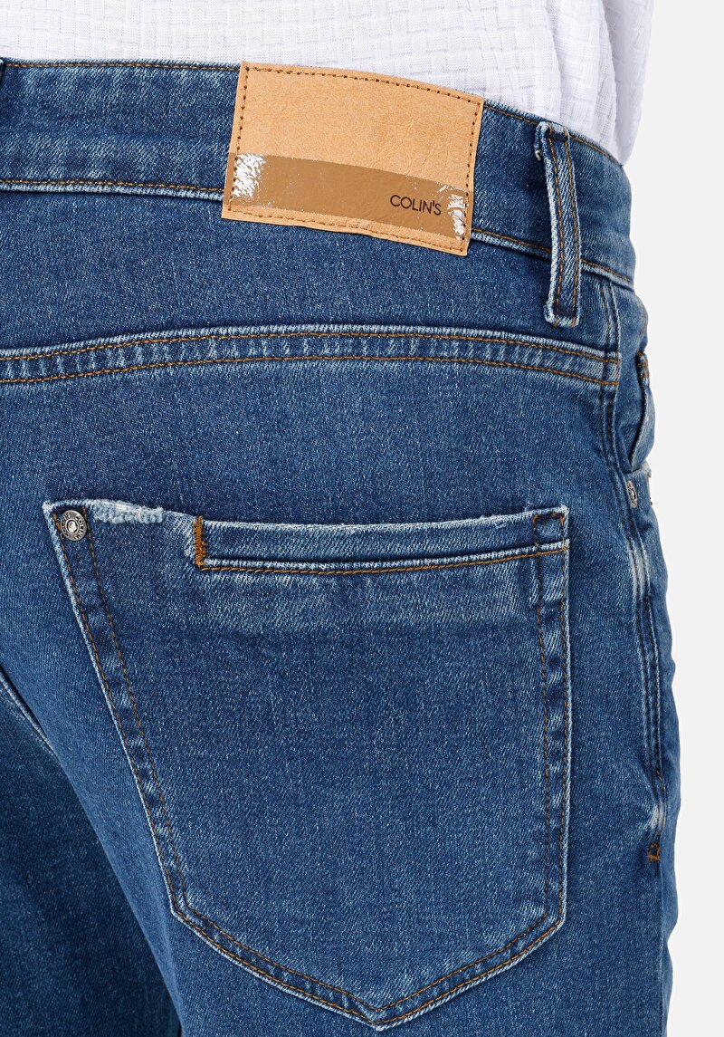 Показати інформацію про 035 Ryan Джинси Чоловічі Блакитні  Cl1068710