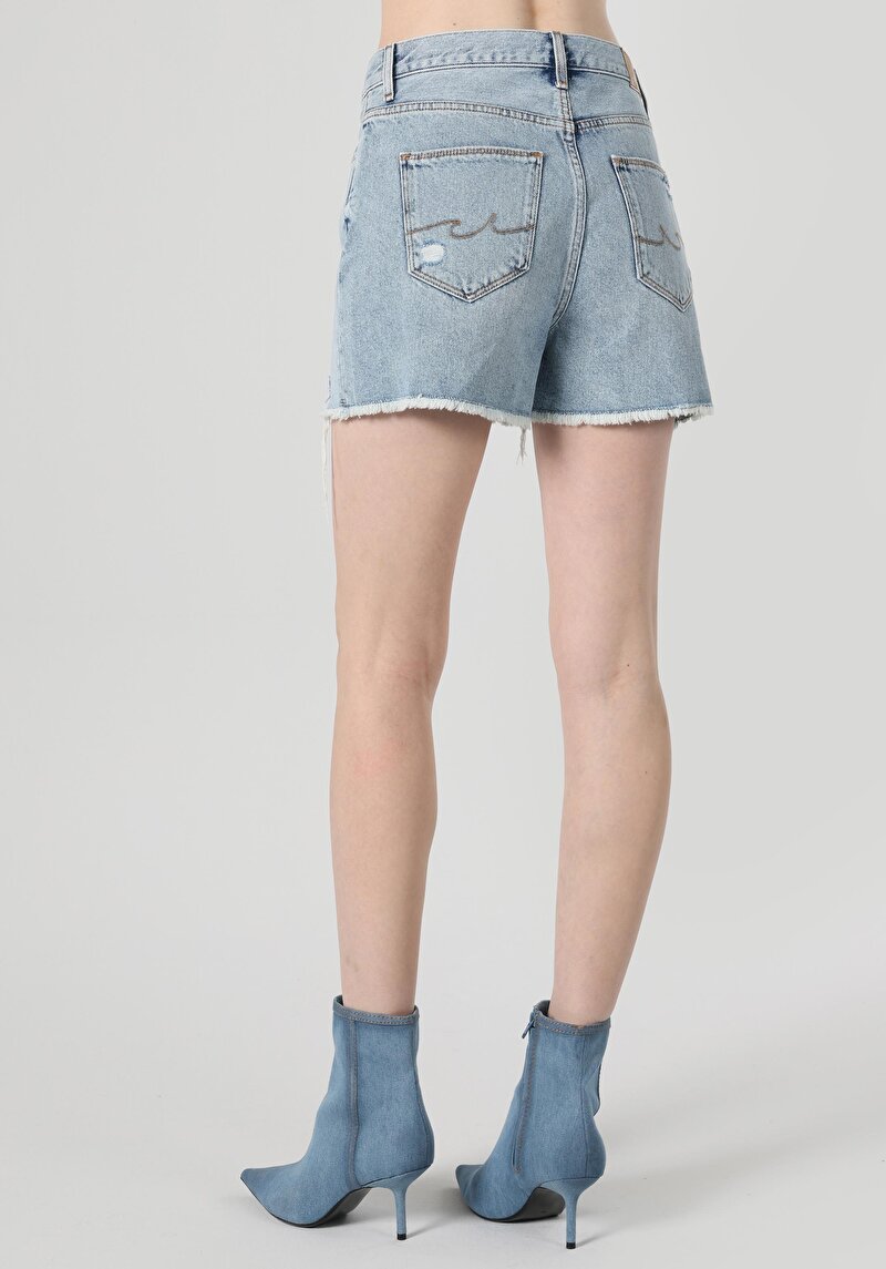 Показати інформацію про Шорти Жіночі Блакитні  Cl1064368