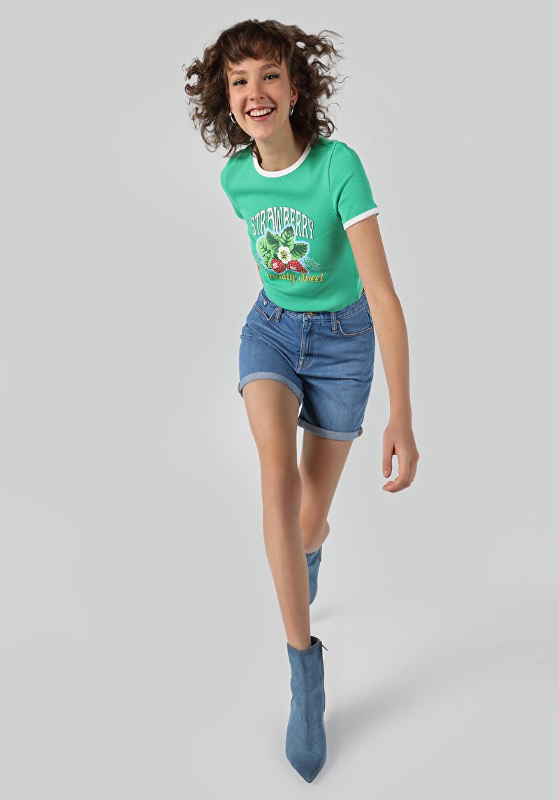 Зображення Шорти Жіночі Блакитні Cl1064380