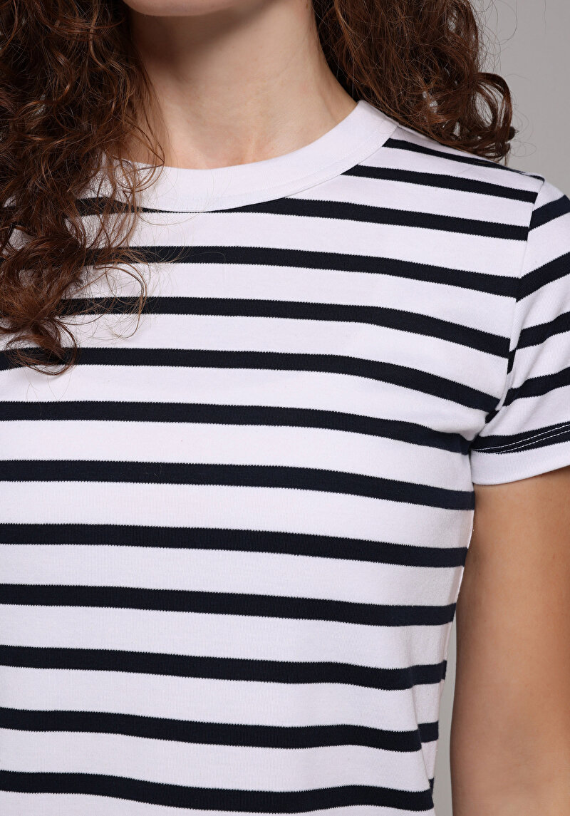 Зображення Футболка З Коротким Рукавом Жіноча Синя Cl1068750