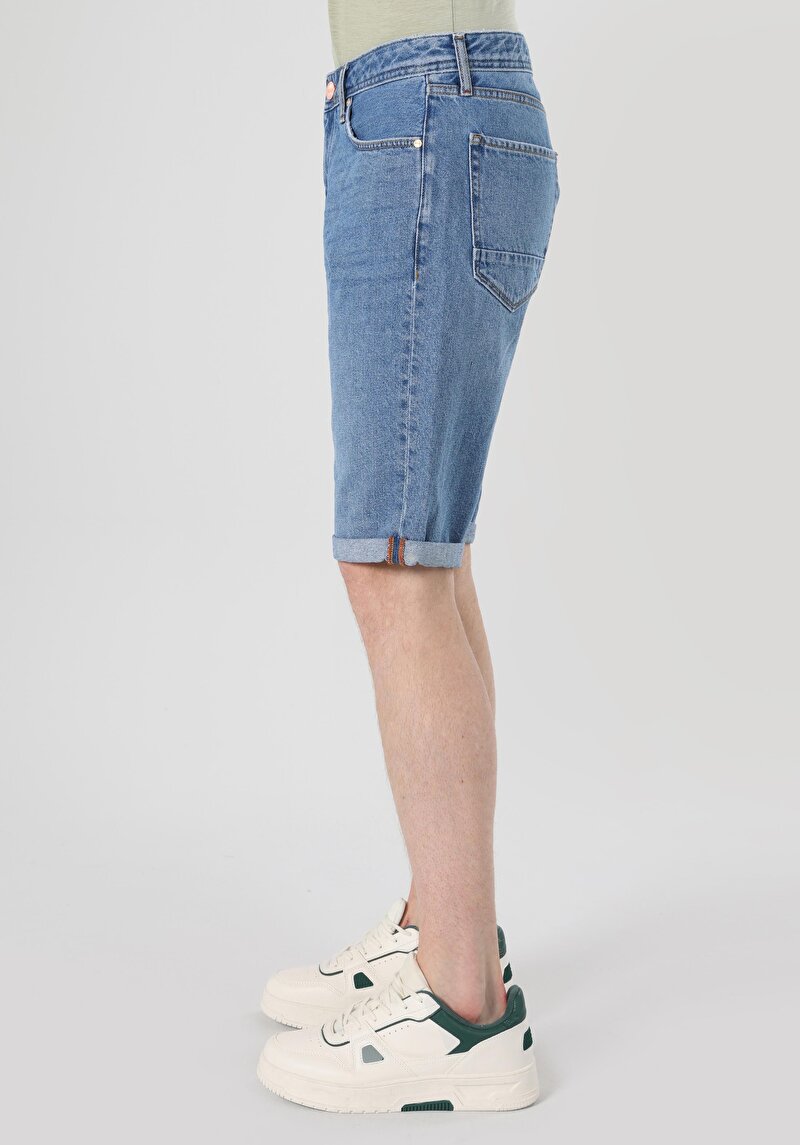 Показати інформацію про 045 David Шорти Чоловічі Блакитні  Cl1064509