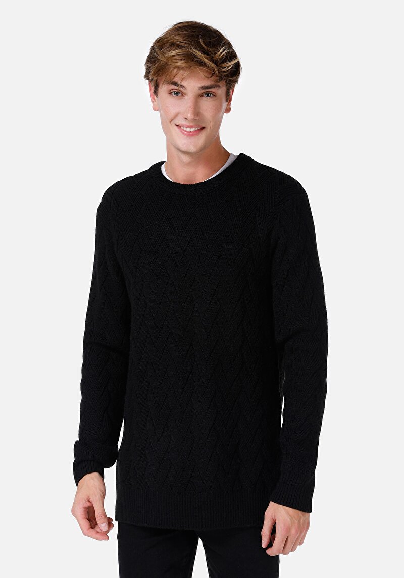 Зображення Светр Чоловічий Чорний  Cl1064739