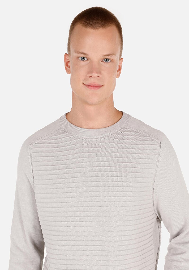 Показати інформацію про Светр Чоловічий Сірий  Cl1064759