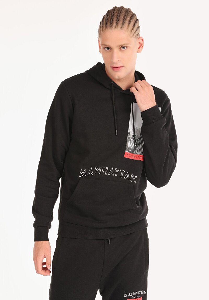 Зображення Толстовка Чоловіча Чорна  Cl1064781