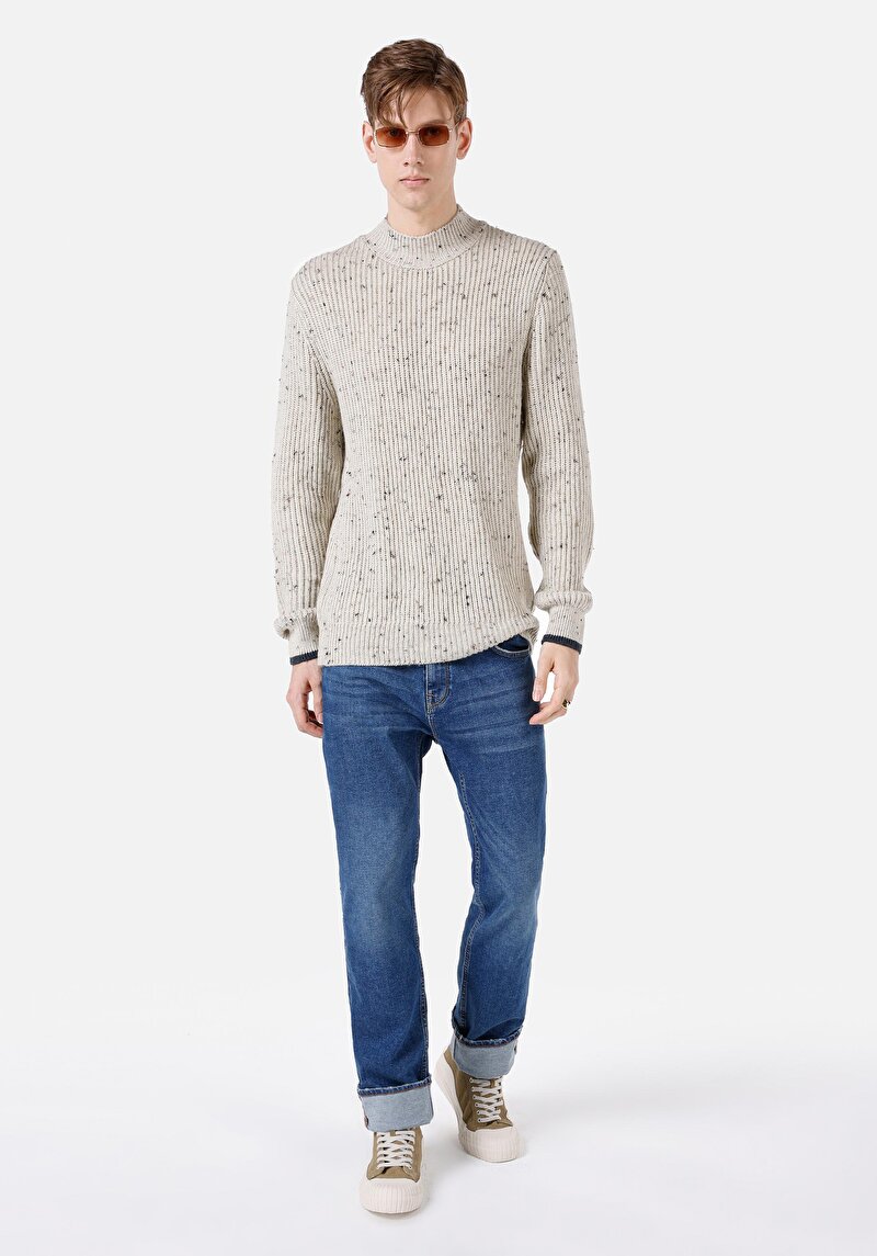 Показати інформацію про Светр Чоловічий Сірий  Cl1064844