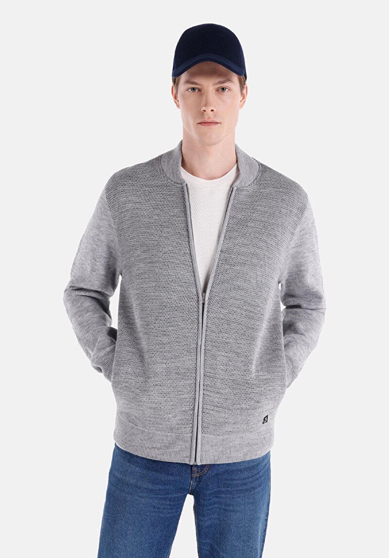 Зображення Кардиган Чоловічий Сірий  Cl1064848