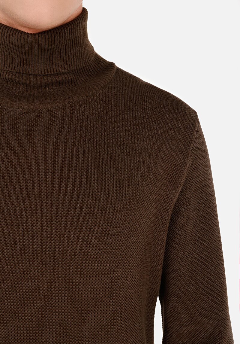 Показати інформацію про Светр Чоловічий Коричневий  Cl1064879