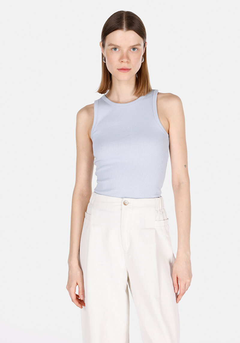 Зображення Майка Жіноча Блакитна  Cl1064021