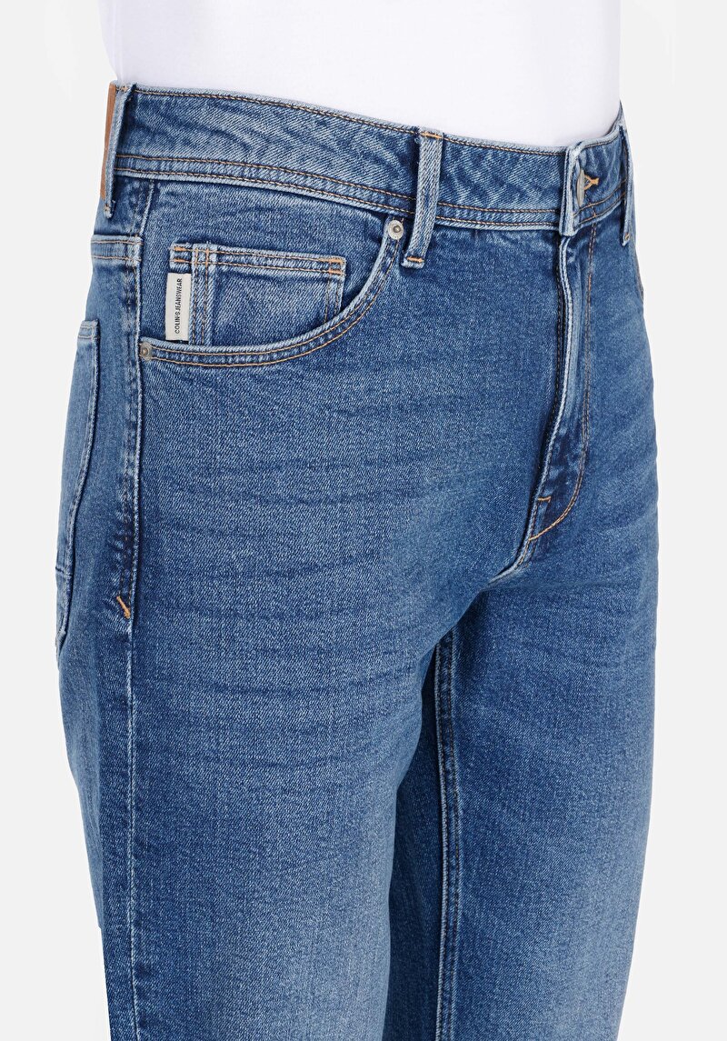 Показати інформацію про 045 David Джинси Чоловічі Блакитні Класичного Крою Cl1071701