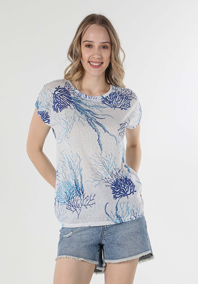 Зображення Футболка З Коротким Рукавом Жіноча Біла  Cl1059024